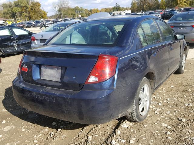 1G8AJ55F07Z152257 - 2007 SATURN ION LEVEL BLUE photo 4