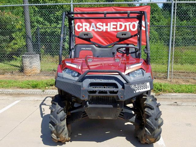 4XATH76A5CE635003 - 2012 POLARIS RANGER 800 RED photo 2