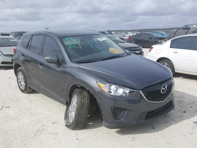 JM3KE2BE4F0496290 - 2015 MAZDA CX-5 SPORT GRAY photo 1