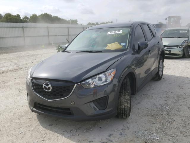 JM3KE2BE4F0496290 - 2015 MAZDA CX-5 SPORT GRAY photo 2