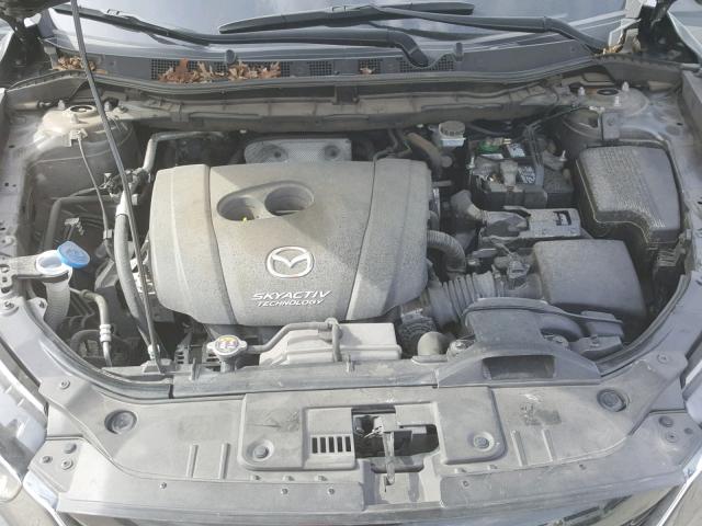 JM3KE2BE4F0496290 - 2015 MAZDA CX-5 SPORT GRAY photo 7