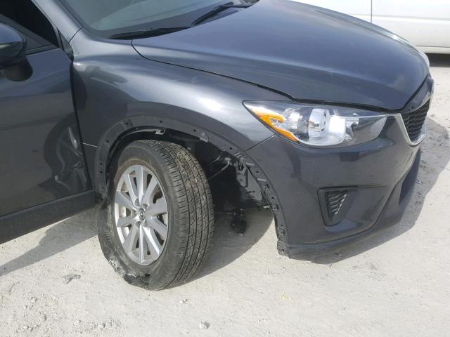 JM3KE2BE4F0496290 - 2015 MAZDA CX-5 SPORT GRAY photo 9