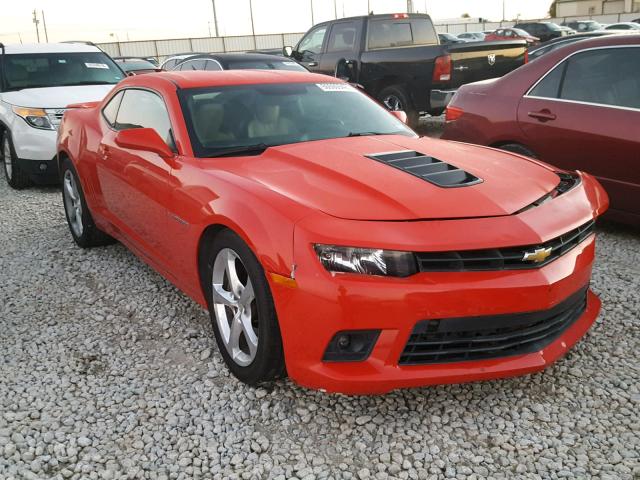 2G1FK1EJ2E9141279 - 2014 CHEVROLET CAMARO 2SS RED photo 1