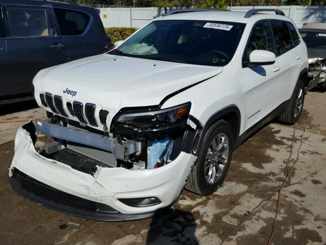 1C4PJLLB5KD143953 - 2019 JEEP CHEROKEE L WHITE photo 2