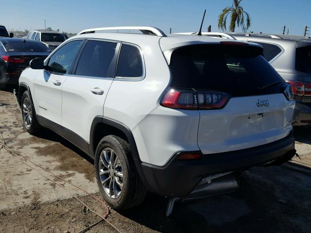 1C4PJLLB5KD143953 - 2019 JEEP CHEROKEE L WHITE photo 3