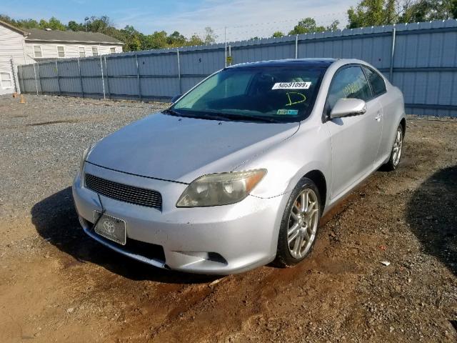 JTKDE167450053359 - 2005 TOYOTA SCION TC ვერცხლისფერი ფოტო 2