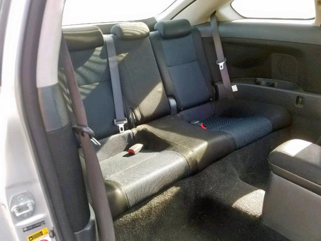 JTKDE167450053359 - 2005 TOYOTA SCION TC ვერცხლისფერი ფოტო 6
