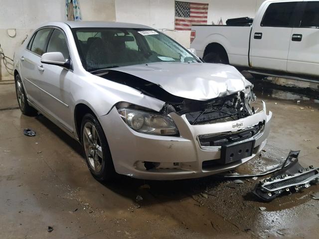 1G1ZH57B69F236370 - 2009 CHEVROLET MALIBU 1LT SILVER photo 1