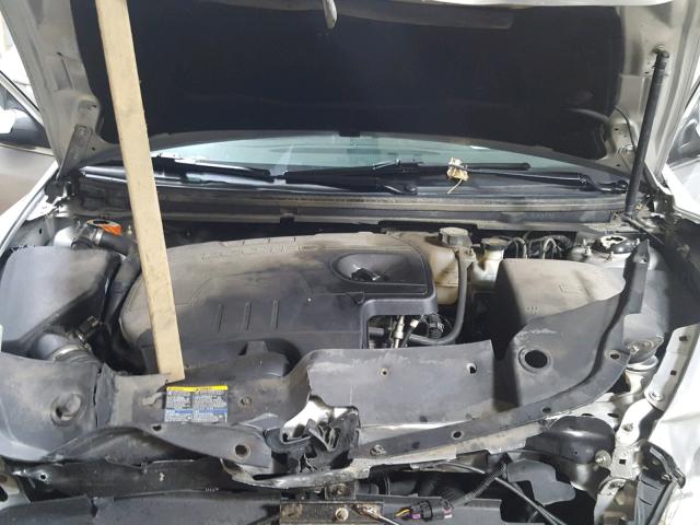 1G1ZH57B69F236370 - 2009 CHEVROLET MALIBU 1LT SILVER photo 7
