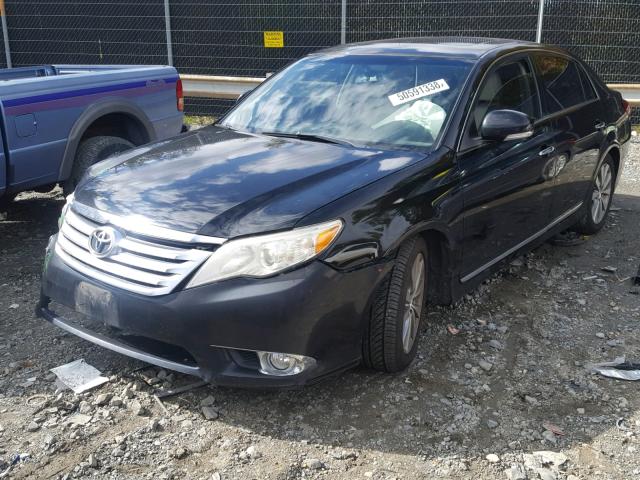 4T1BK3DB7BU373382 - 2011 TOYOTA AVALON BAS BLACK photo 2