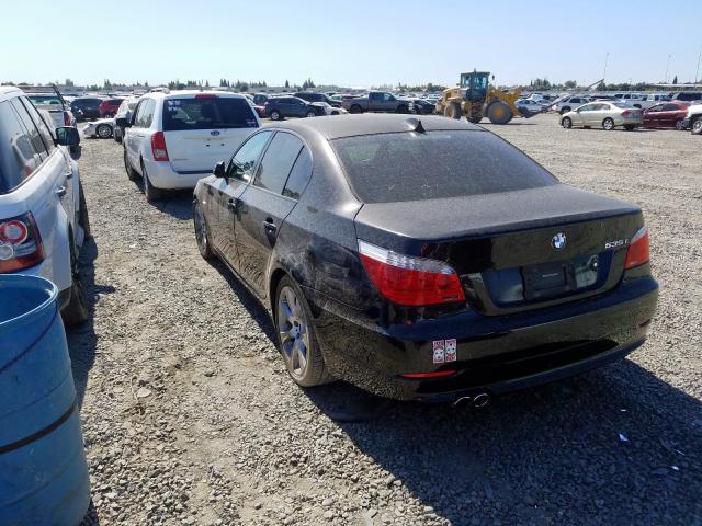 WBANW13508CZ74859 - 2008 BMW 535 I BLACK photo 3