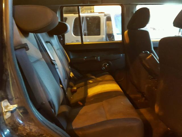 1J4RG4GK1AC125715 - 2010 JEEP COMMANDER BLUE photo 6