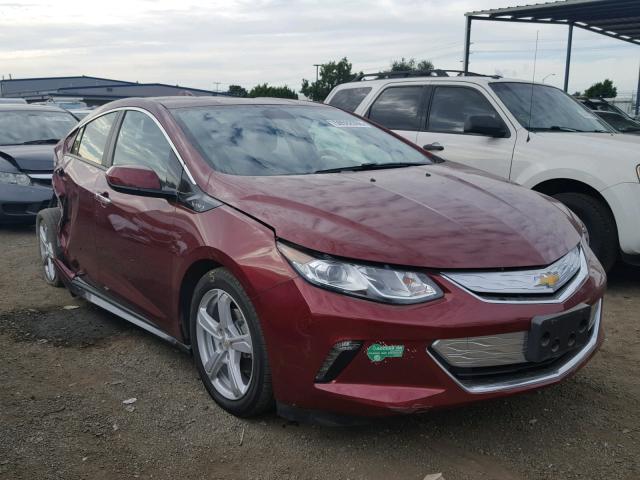 1G1RC6S57GU125826 - 2016 CHEVROLET VOLT LT RED photo 1