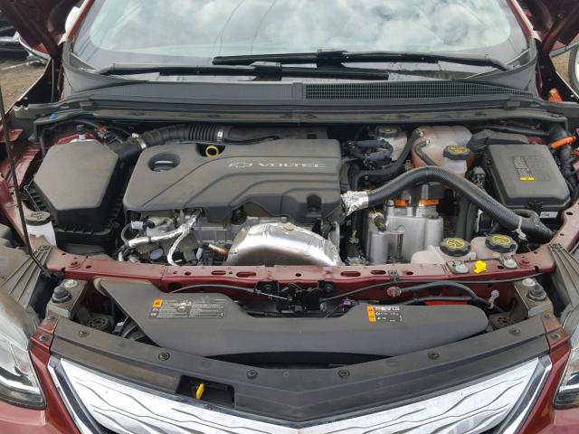 1G1RC6S57GU125826 - 2016 CHEVROLET VOLT LT RED photo 7