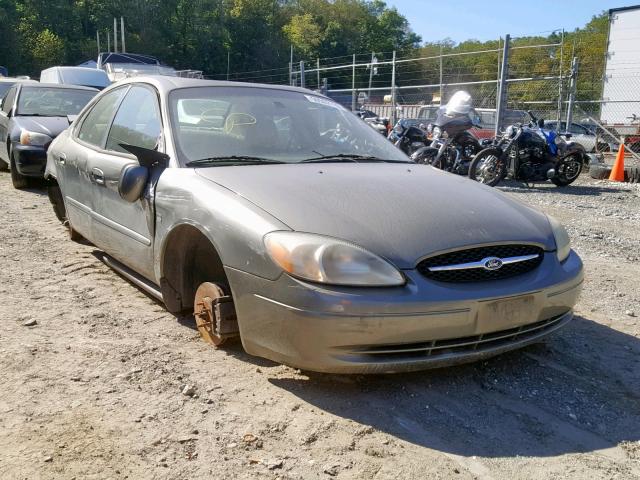 1FAFP55S32A105406 - 2002 FORD TAURUS SES GREEN photo 1