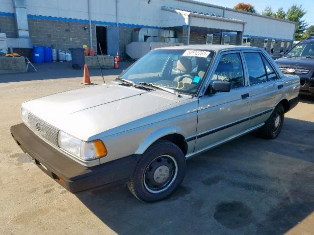 JN1GB21S6KU540312 - 1989 NISSAN SENTRA SILVER photo 2