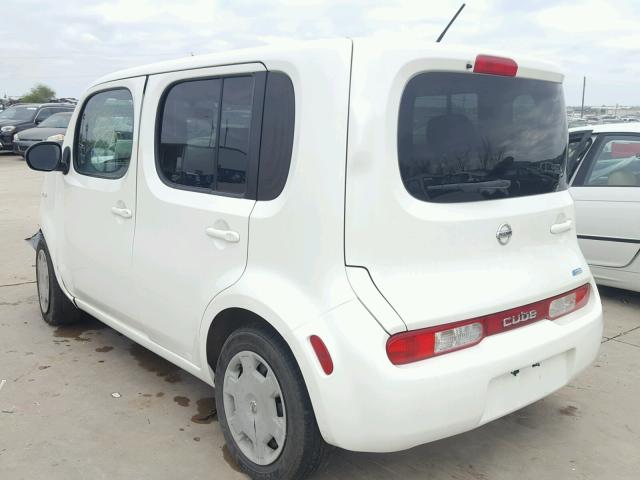 JN8AZ2KR9DT302994 - 2013 NISSAN CUBE S WHITE photo 3