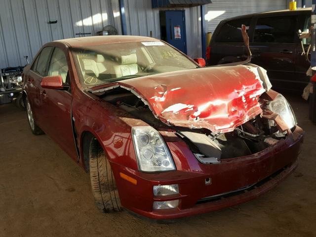 1G6DW677670131498 - 2007 CADILLAC STS RED photo 1