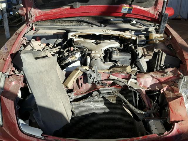 1G6DW677670131498 - 2007 CADILLAC STS RED photo 7