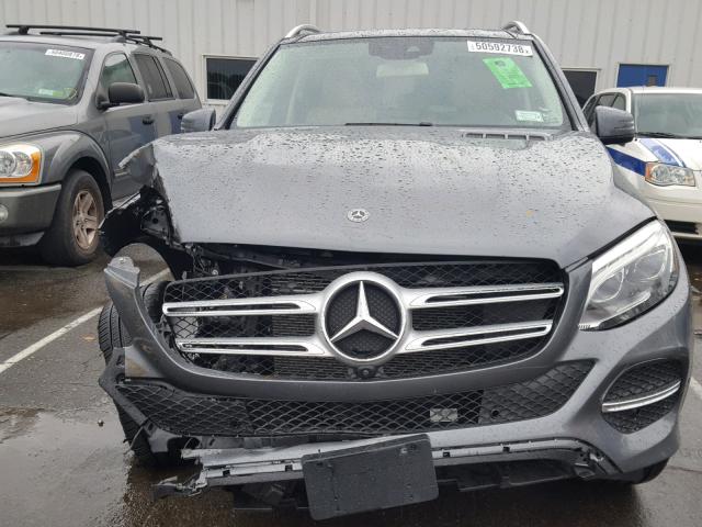 4JGDA5HB1JB003184 - 2018 MERCEDES-BENZ GLE 350 4M GRAY photo 7