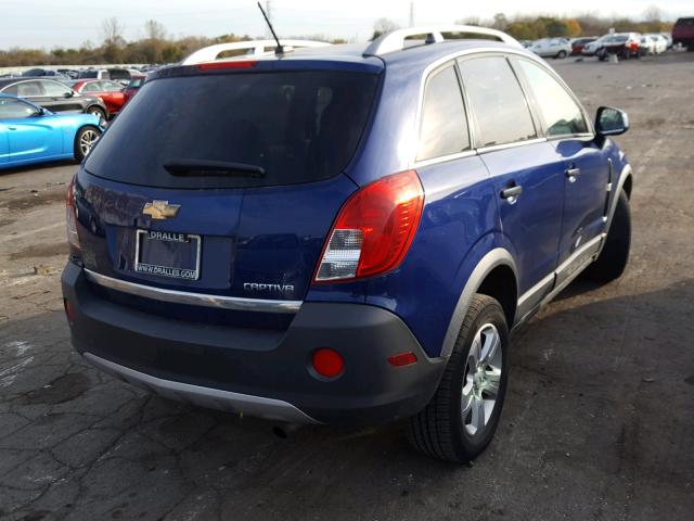 3GNAL2EK6DS598523 - 2013 CHEVROLET CAPTIVA LS 蓝色 照片 4