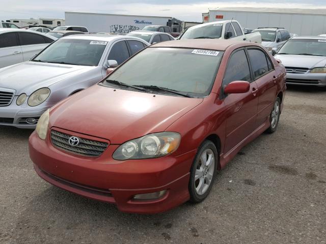 2T1BY32EX6C551031 - 2006 TOYOTA COROLLA XR 红色 照片 2