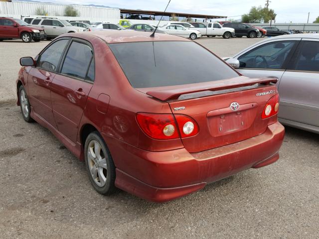 2T1BY32EX6C551031 - 2006 TOYOTA COROLLA XR 红色 照片 3