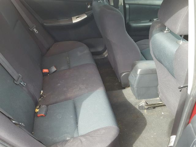 2T1BY32EX6C551031 - 2006 TOYOTA COROLLA XR 红色 照片 6