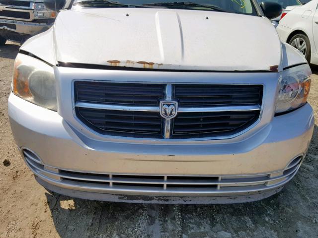 1B3HB48B77D415279 - 2007 DODGE CALIBER SX WHITE photo 9