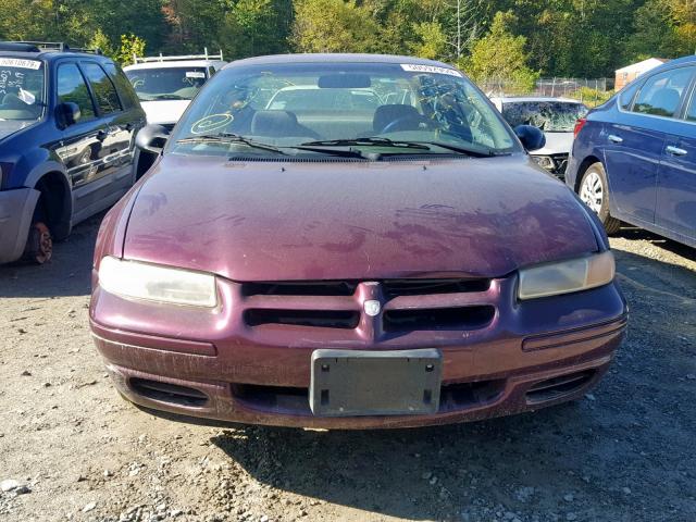 1B3EJ46X5XN560769 - 1999 DODGE STRATUS MAROON photo 9