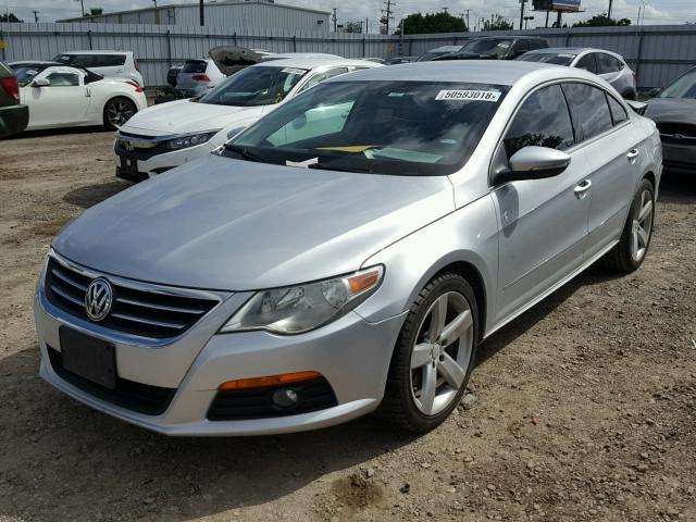 WVWHN7AN1BE700798 - 2011 VOLKSWAGEN CC LUXURY SILVER photo 2