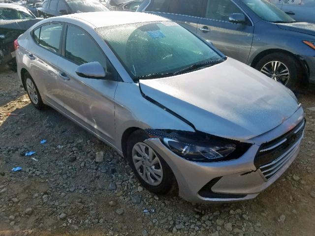 5NPD74LF6HH104494 - 2017 HYUNDAI ELANTRA SE SILVER photo 1