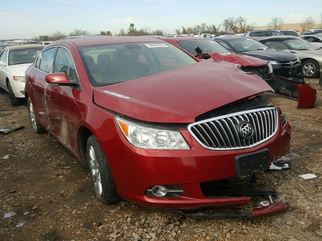 1G4GC5ER7DF325589 - 2013 BUICK LACROSSE RED photo 1