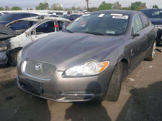 SAJWA05B59HR46774 - 2009 JAGUAR XF LUXURY GRAY photo 2