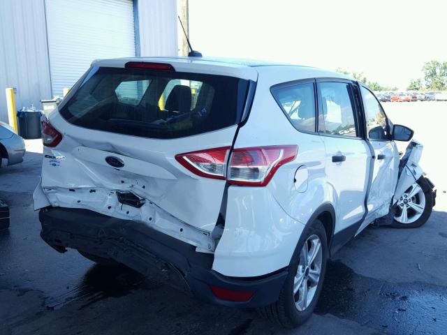 1FMCU0F79EUE07431 - 2014 FORD ESCAPE S WHITE photo 4