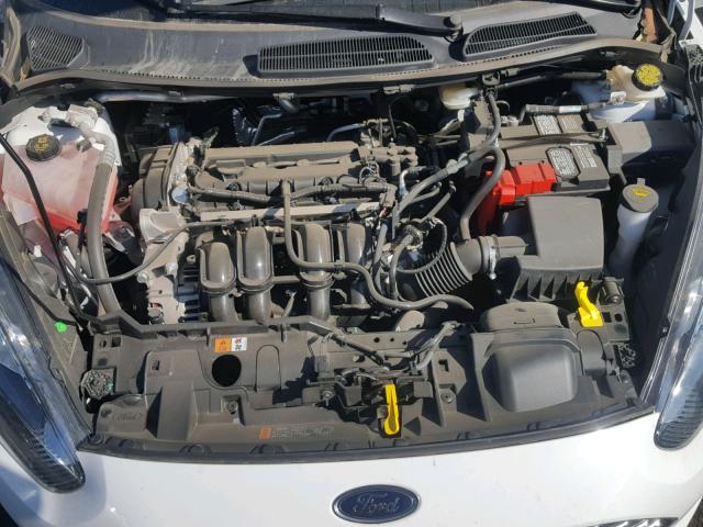 3FADP4AJ0HM154220 - 2017 FORD FIESTA S WHITE photo 7