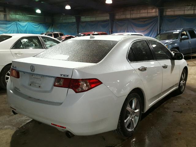 JH4CU2F6XCC030813 - 2012 ACURA TSX TECH WHITE photo 4