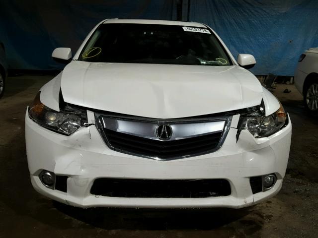 JH4CU2F6XCC030813 - 2012 ACURA TSX TECH WHITE photo 9