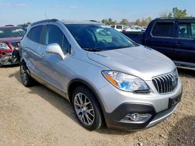 KL4CJ1SM4GB668053 - 2016 BUICK ENCORE SPO SILVER photo 1