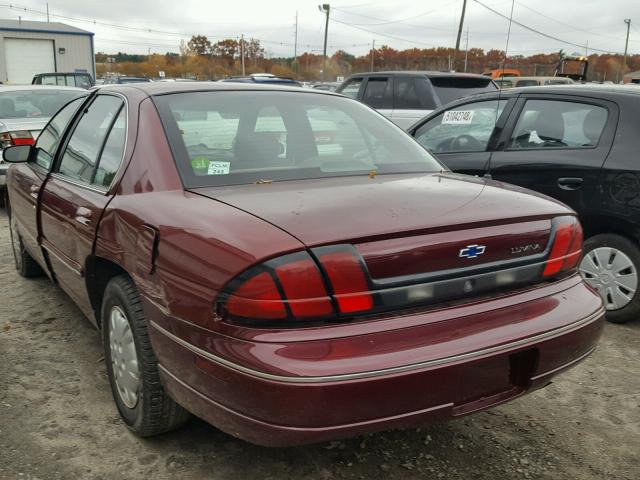2G1WL52M5W9271173 - 1998 CHEVROLET LUMINA BAS წითელი ფოტო 3