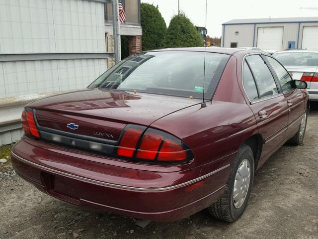 2G1WL52M5W9271173 - 1998 CHEVROLET LUMINA BAS წითელი ფოტო 4