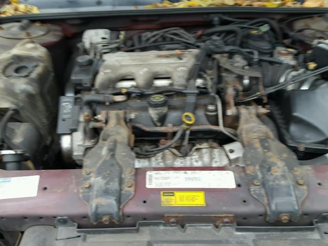 2G1WL52M5W9271173 - 1998 CHEVROLET LUMINA BAS წითელი ფოტო 7