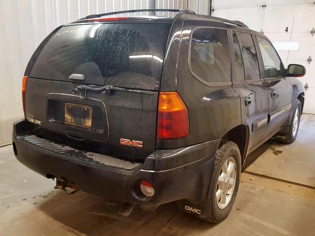 1GKDT13S552296922 - 2005 GMC ENVOY BLACK photo 4