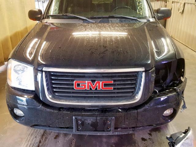 1GKDT13S552296922 - 2005 GMC ENVOY BLACK photo 9