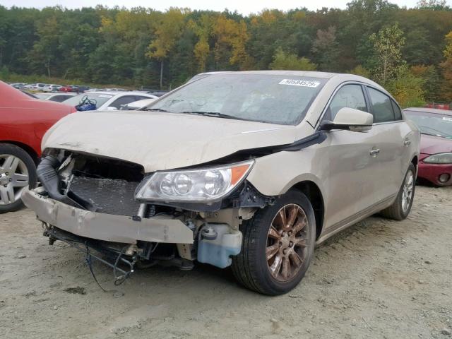 1G4GB5E37CF184892 - 2012 BUICK LACROSSE C BEIGE photo 2