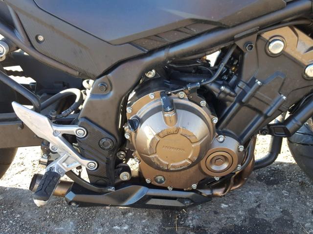 MLHPC4569G5300656 - 2016 HONDA CB500 F BLACK photo 7