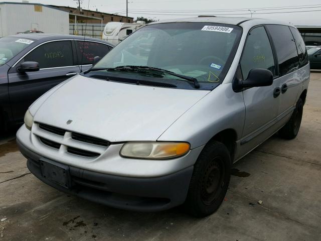 2B4GP25G3YR791473 - 2000 DODGE CARAVAN SILVER photo 2