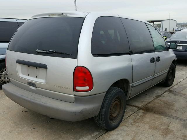 2B4GP25G3YR791473 - 2000 DODGE CARAVAN SILVER photo 4