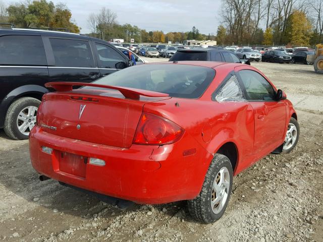 1G2AL18F487246034 - 2008 PONTIAC G5 RED photo 4