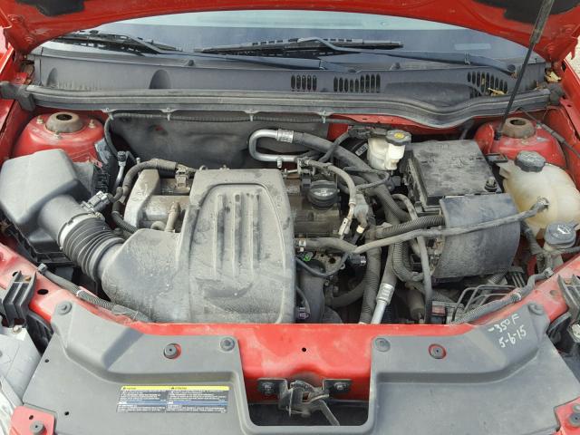 1G2AL18F487246034 - 2008 PONTIAC G5 RED photo 7